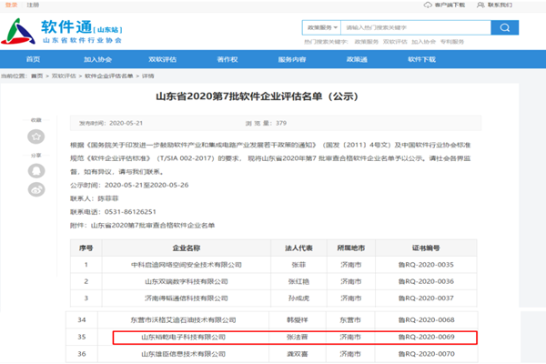 喜訊！熱烈祝賀裕乾電子通過(guò)軟件企業(yè)認(rèn)定